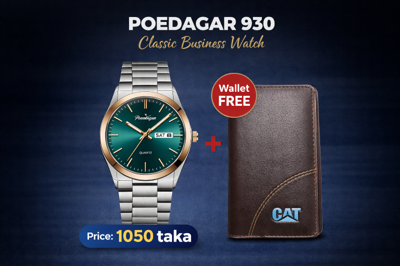 Poedagar 930 Men's New Luxury Luminous Wristwatch